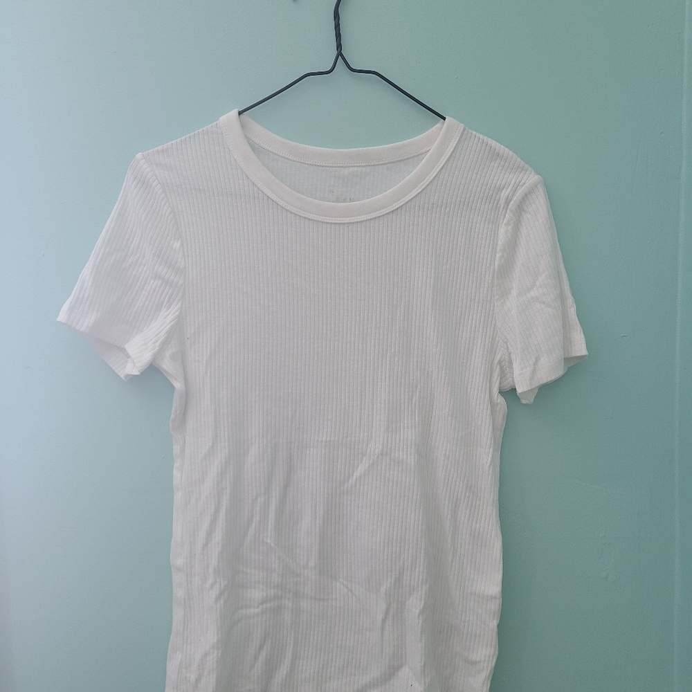 Plain white shirt